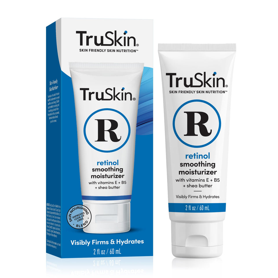 TruSkin front bottle showing label and 2 fl oz size for clear product ID
