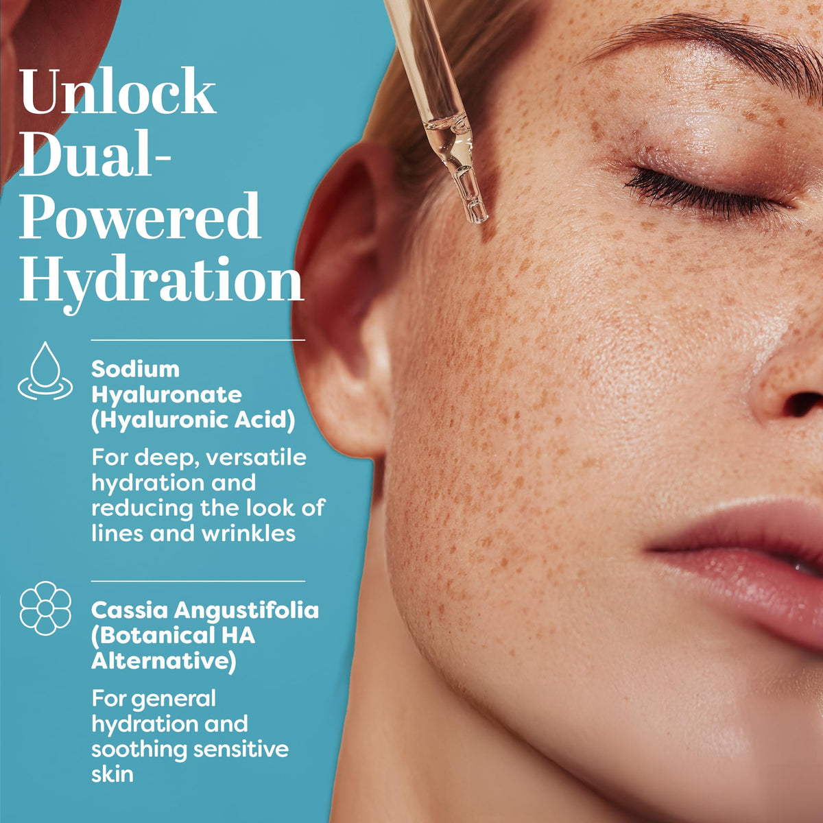 TruSkin ingredients label with botanical and hyaluronic details for informed buyers