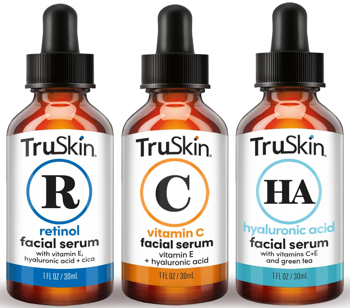 TruSkin size comparison with hand showing bottle scale and convenience