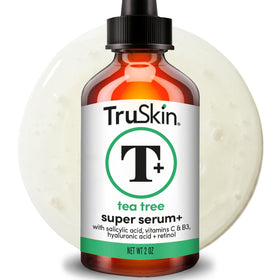 TruSkin front packaging showing 2 oz serum for clearer-looking skin