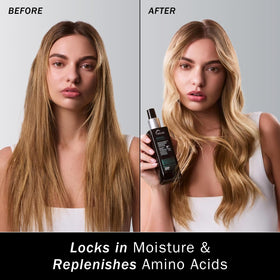 TRUSS mist texture on hand demonstrating lightweight hydration