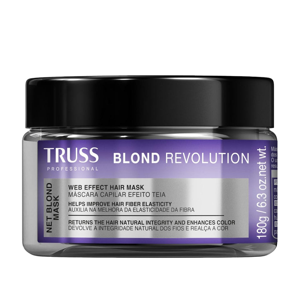 TRUSS front packaging showing product and immediate shine benefit