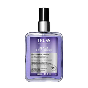 TRUSS front packaging of Blond Revolution spray for travel-friendly protection
