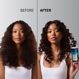 TRUSS texture detail on hair strand demonstrating smoothing benefit