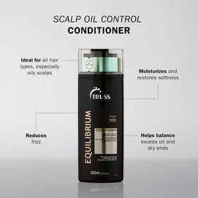 TRUSS dispensed conditioner texture illustrating lightweight, non-greasy feel