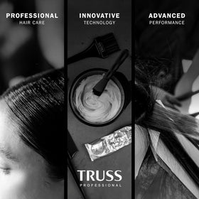 TRUSS flatlay with complementary products showing routine support and daily care