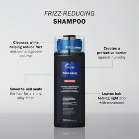 TRUSS shampoo texture close-up highlighting creamy formula and smooth results