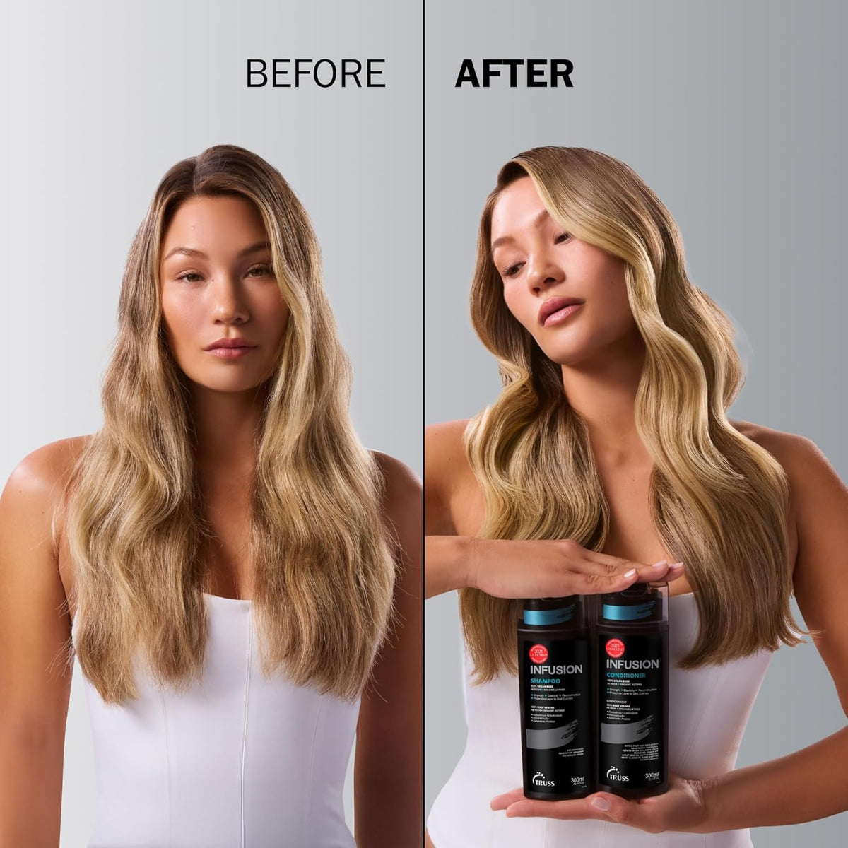 TRUSS rich foam texture demonstrating gentle yet effective cleansing