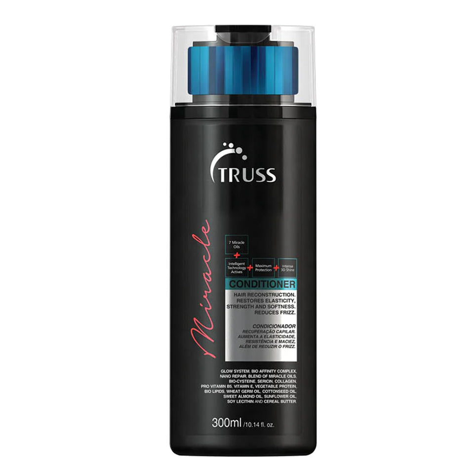 TRUSS front packaging showing bottle and product name, conveys professional quality