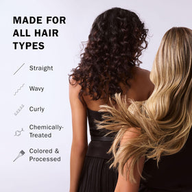 TRUSS shampoo being massaged into wet hair for repair and moisture
