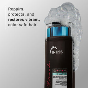 TRUSS oil blend ingredients arranged to show seven oils and nourishing benefits