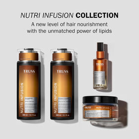 TRUSS after-styling result with smooth, shiny, frizz-controlled hair
