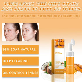 TRWLCFF exfoliating pads in hand showing gentle cleansing