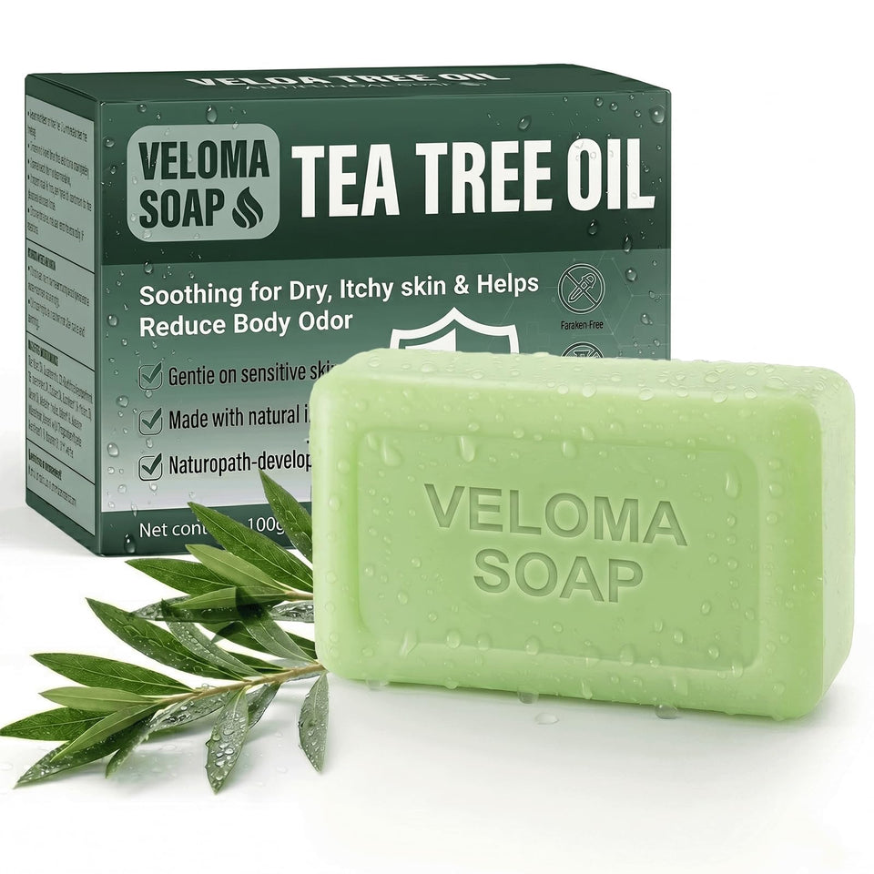 Tryskintle Veloma front packaging showing bar and brand for clear product ID and benefits