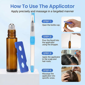 Trzsfr applied to beard area illustrating targeted coverage benefit