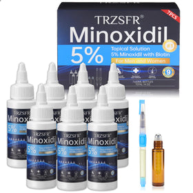 Trzsfr front packaging showing seven-bottle supply and key benefits