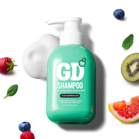 TS SHAMPOO front packaging shows clear branding and size benefit