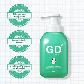 TS SHAMPOO label ingredients focus highlighting scalp-balance formula benefit