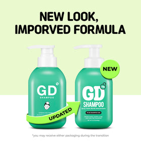 TS SHAMPOO lifestyle bathroom shelf conveying everyday routine benefit