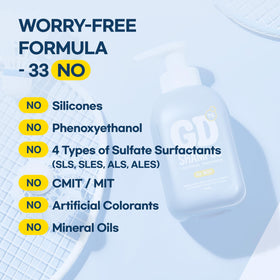 TS SHAMPOO bottle in a sports bag representing post-activity freshness