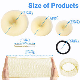 TsMADDTs three foam donut sizes displayed to choose fit