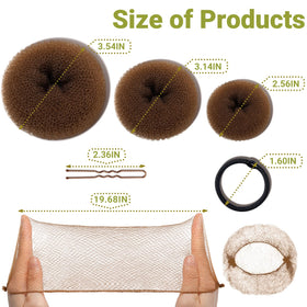TsMADDTs donut sizes large medium small demonstrating size options