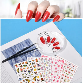 TsMADDTs files, cuticle pusher and tweezer for easy nail prep