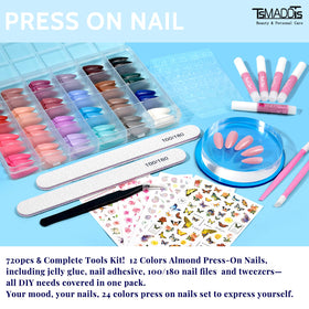 TsMADDTs close-up of numbered nail sizes for precise fitting