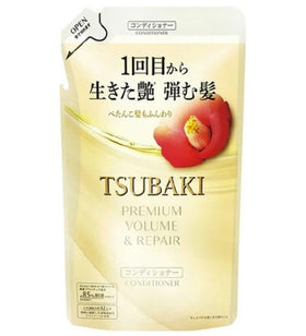 ファイントゥデイ tsubaki refill front packaging showing 300ml and label benefits