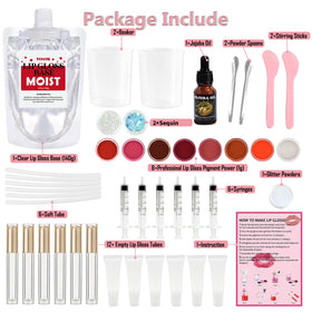 TSVATE kit contents laid out with tools for accurate mixing and filling