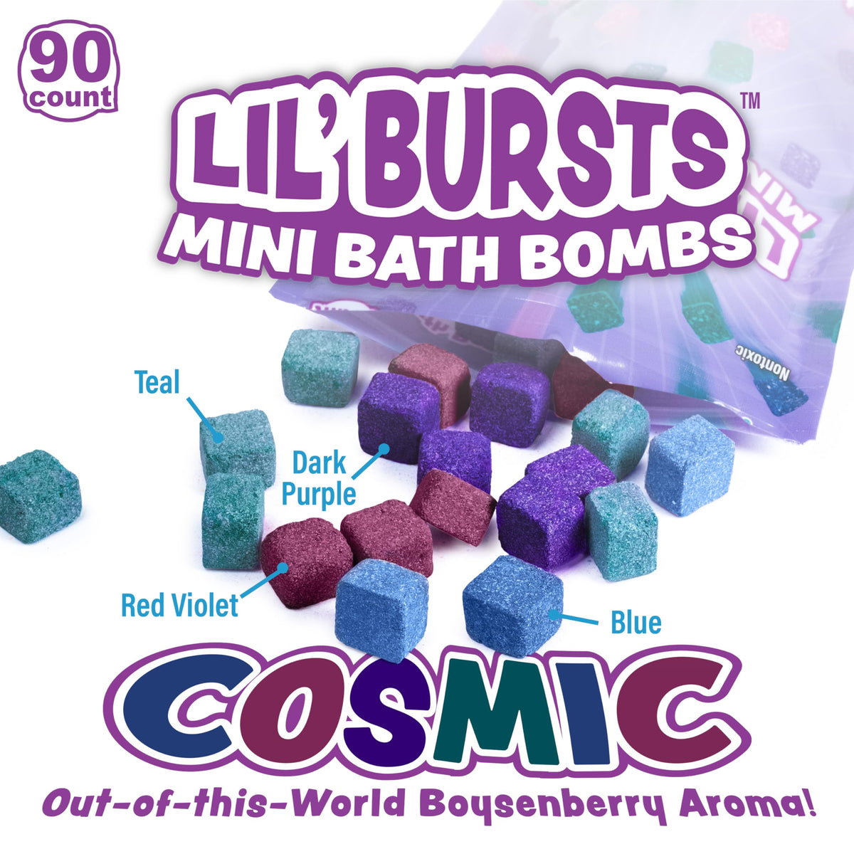 Child dropping Tub Works minis into tub while an adult supervises for playful baths