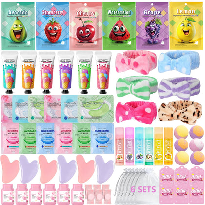 Tudona front packaging showing full 72-piece spa kit and easy gift presentation