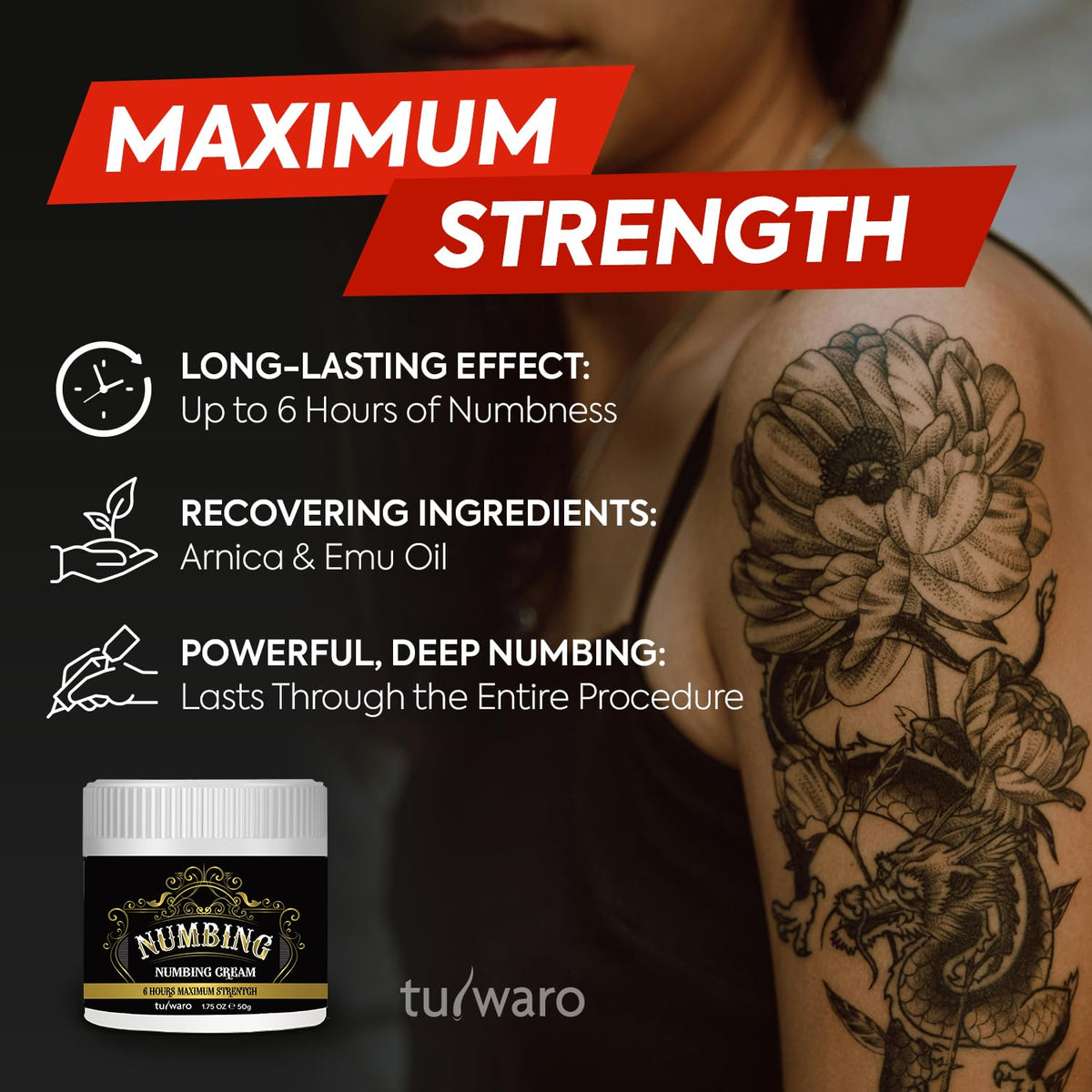 tuiwaro narrow tip closeup demonstrating precise mess-free application
