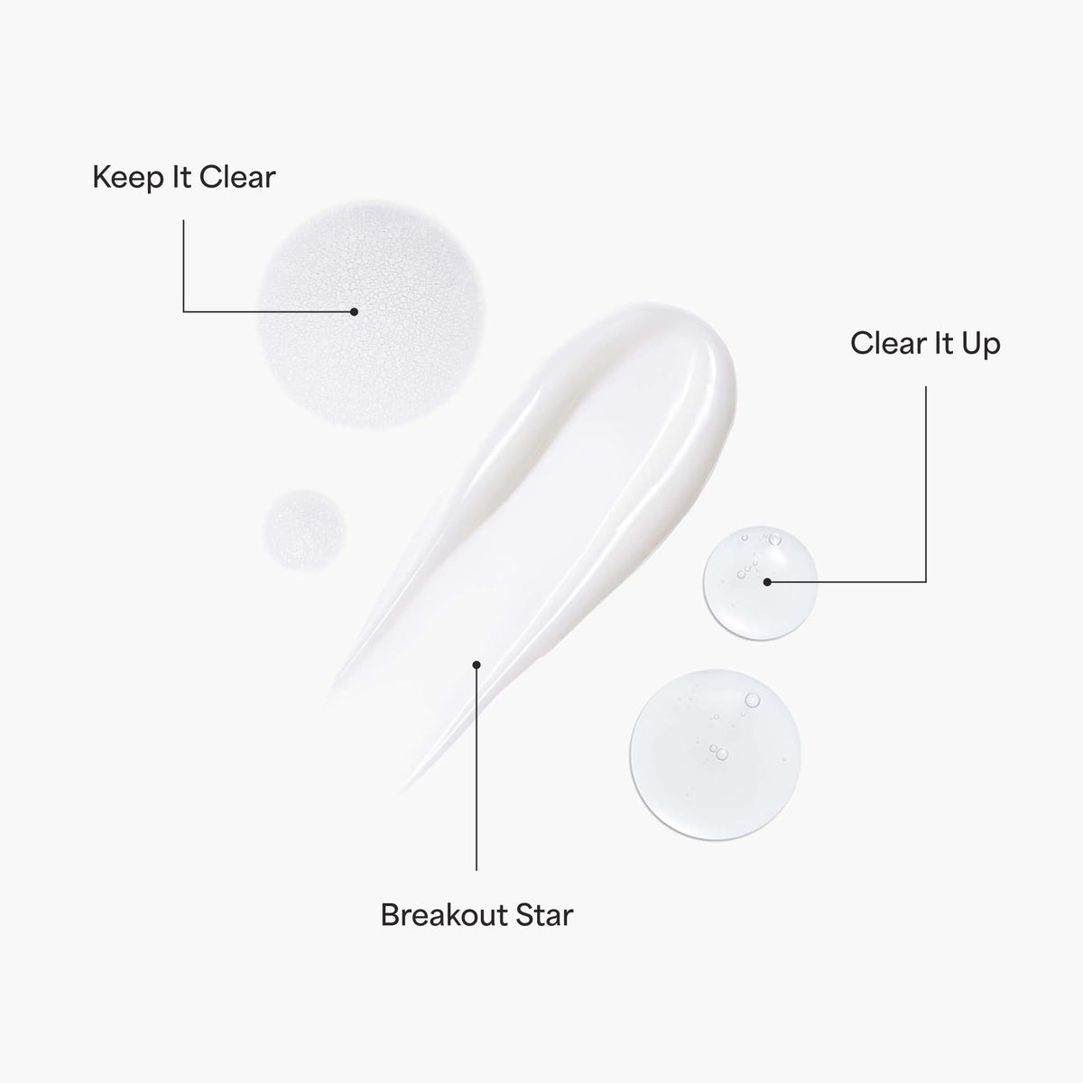 TULA foam cleanser pump close-up demonstrating gentle lather and clarity