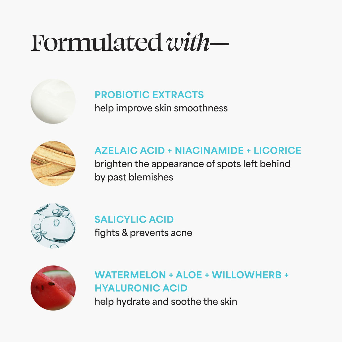 TULA clearing gel texture on fingertip showing targeted pore treatment