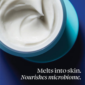 TULA cream applied on hand highlighting lightweight feel and immediate moisturization