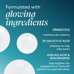 TULA Clear Up applied on hand to show spreadability and non-greasy finish benefit
