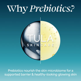 TULA drops spreading on skin, visualizes fast absorption and even tone benefit