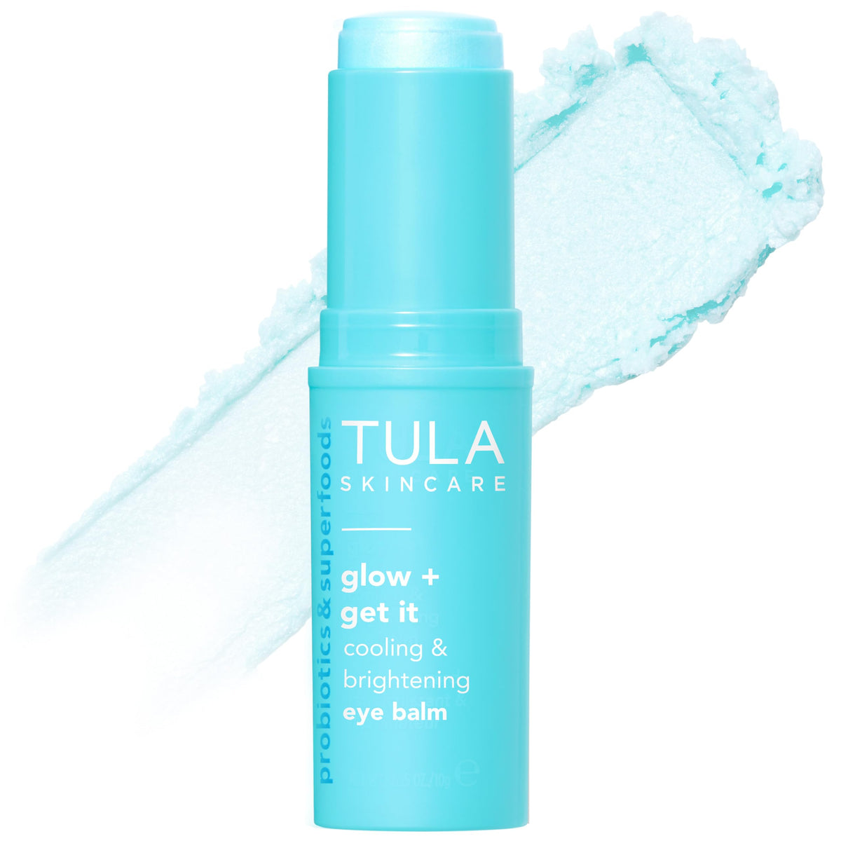 TULA front view of the Glow & Get It stick for quick brightening
