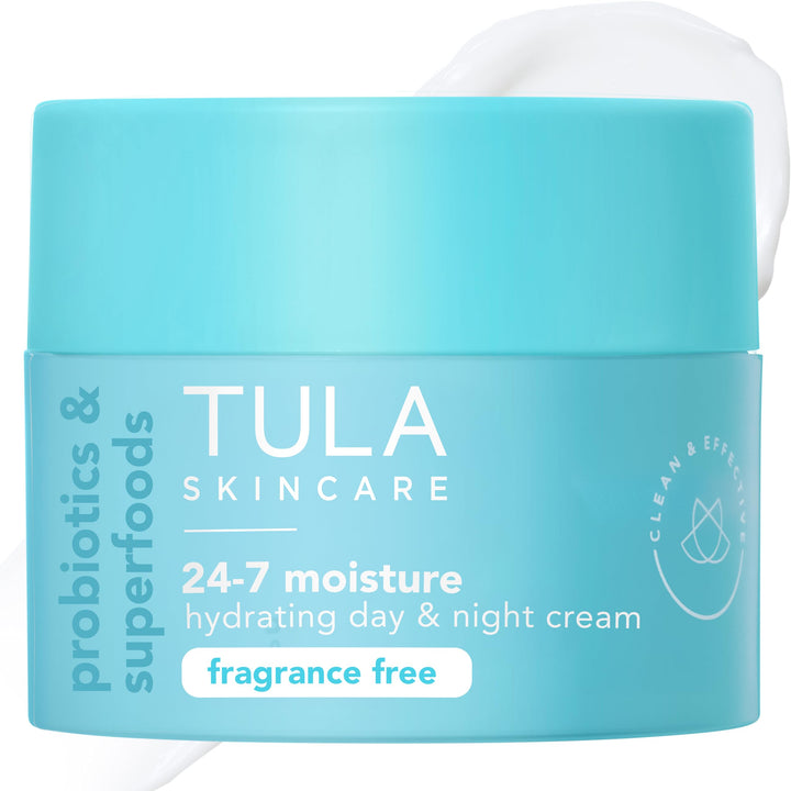 TULA front jar view showing clean packaging and travel-friendly size for daily hydration