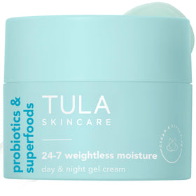 TULA gel cream front packaging showing brand and lightweight benefit