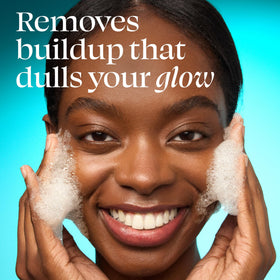 TULA gel texture close-up demonstrates hydrating, non-drying cleanser