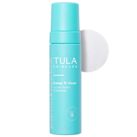 TULA front packaging showing bottle and brand for clear-skin benefit