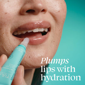 TULA lip mask cap and nozzle detail for precise, mess-free application benefit