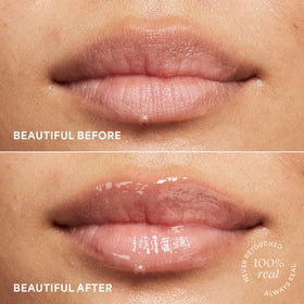 TULA lip mask in a purse lifestyle shot for convenient on-the-go hydration