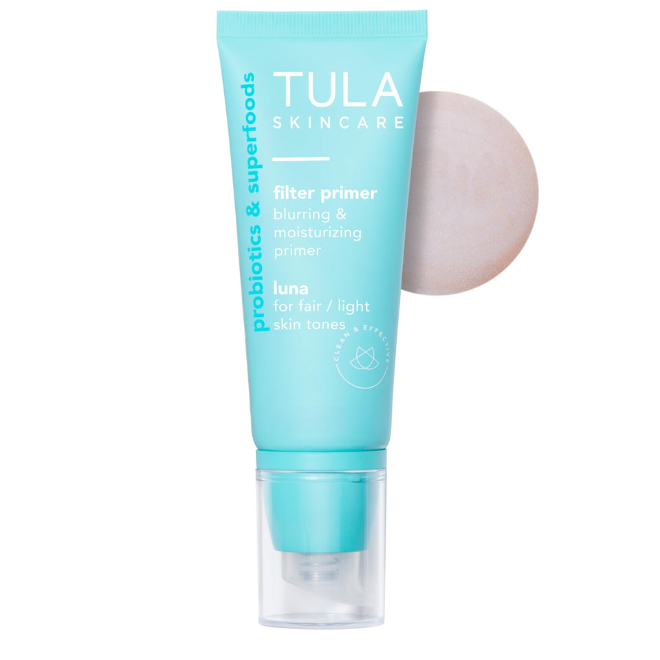 TULA Luna front packaging showing bottle and label, highlights product identity and benefit