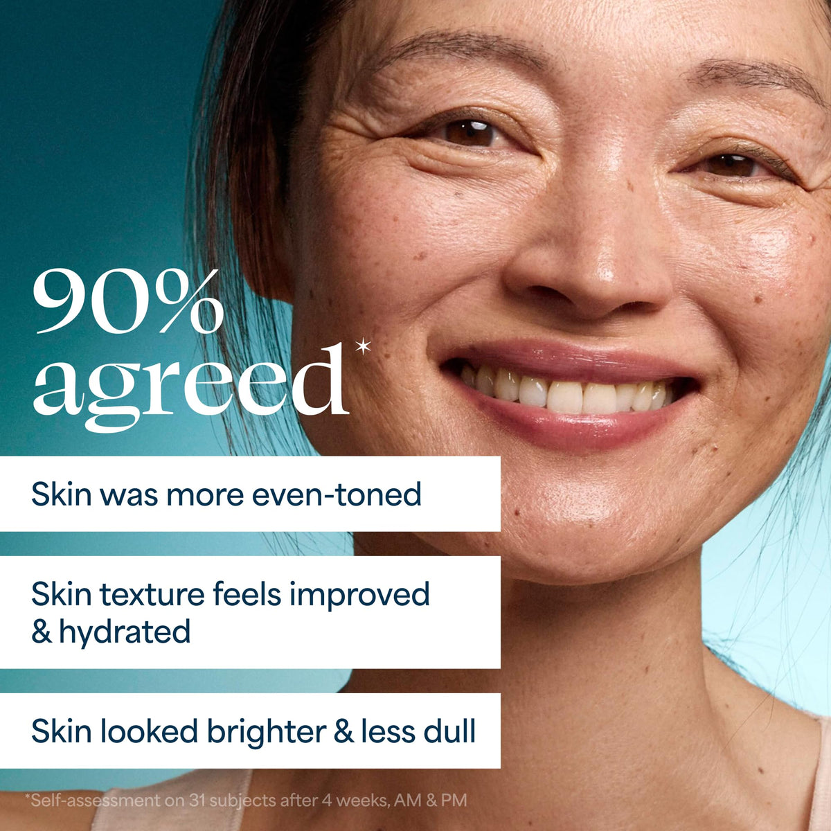 TULA label close-up showing prebiotic and glycolic ingredients for informed shoppers