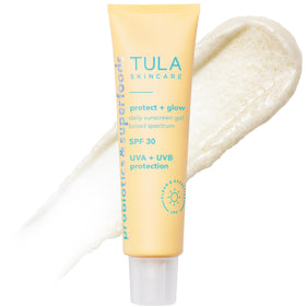 TULA front packaging showing SPF 30 and supersize 3.38 oz benefits