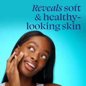 TULA in bathroom routine setting illustrating quick use during skincare