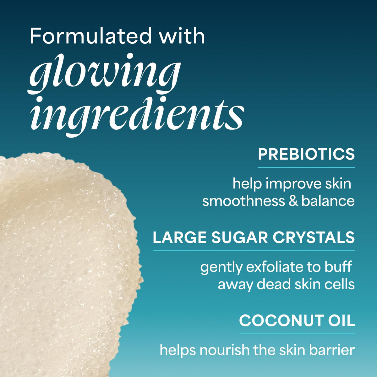 TULA ingredient focus on coconut to show moisturizing benefit and skin conditioning
